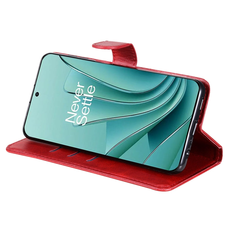 Fashion Calf Texture Zipper Leather Phone Case, For OnePlus Nord 3/Ace 2V