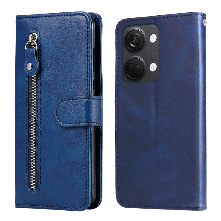 Fashion Calf Texture Zipper Leather Phone Case, For OnePlus Nord 3/Ace 2V