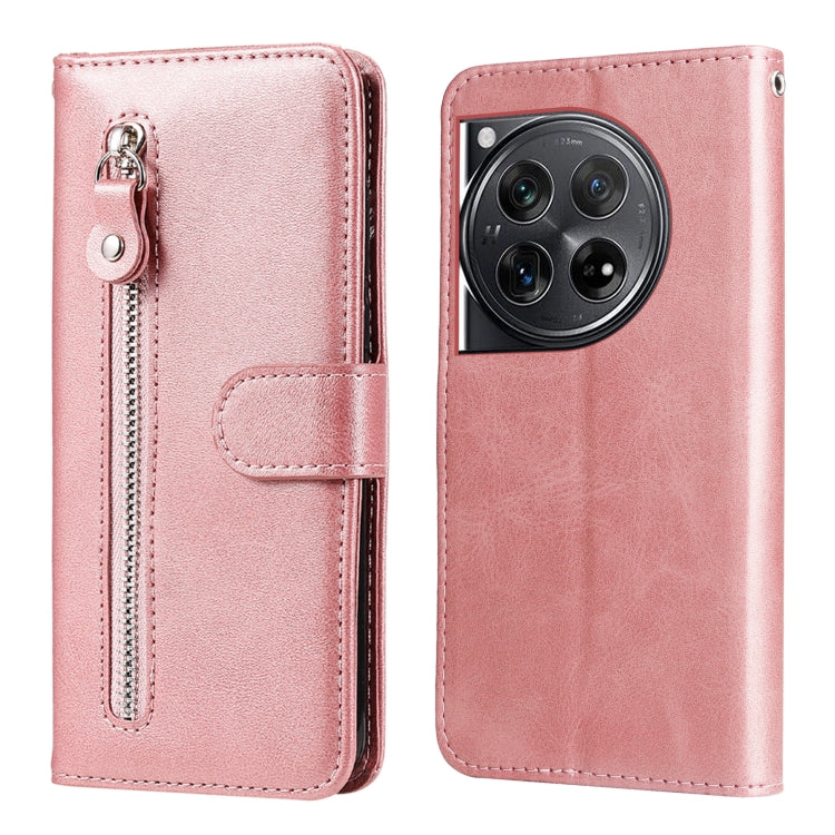 Fashion Calf Texture Zipper Leather Phone Case, For OnePlus 12R, For OnePlus 12, For OnePlus Nord CE3, For OnePlus Nord CE 3 Lite/Nord N30