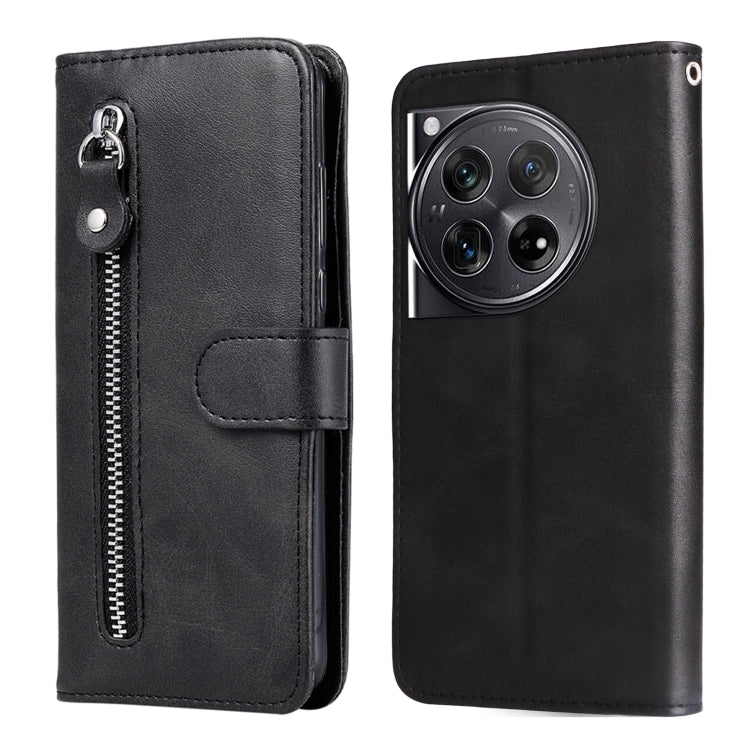 Fashion Calf Texture Zipper Leather Phone Case, For OnePlus 12R, For OnePlus 12, For OnePlus Nord CE3, For OnePlus Nord CE 3 Lite/Nord N30