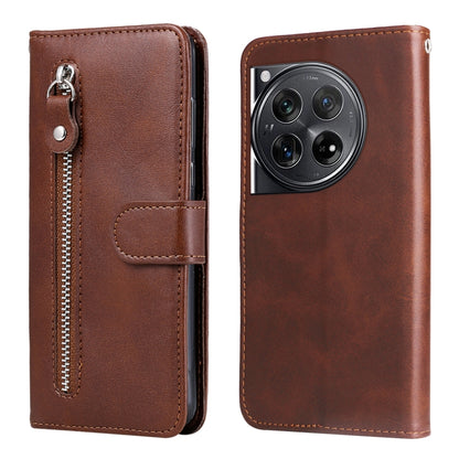 Fashion Calf Texture Zipper Leather Phone Case, For OnePlus 12R, For OnePlus 12, For OnePlus Nord CE3, For OnePlus Nord CE 3 Lite/Nord N30