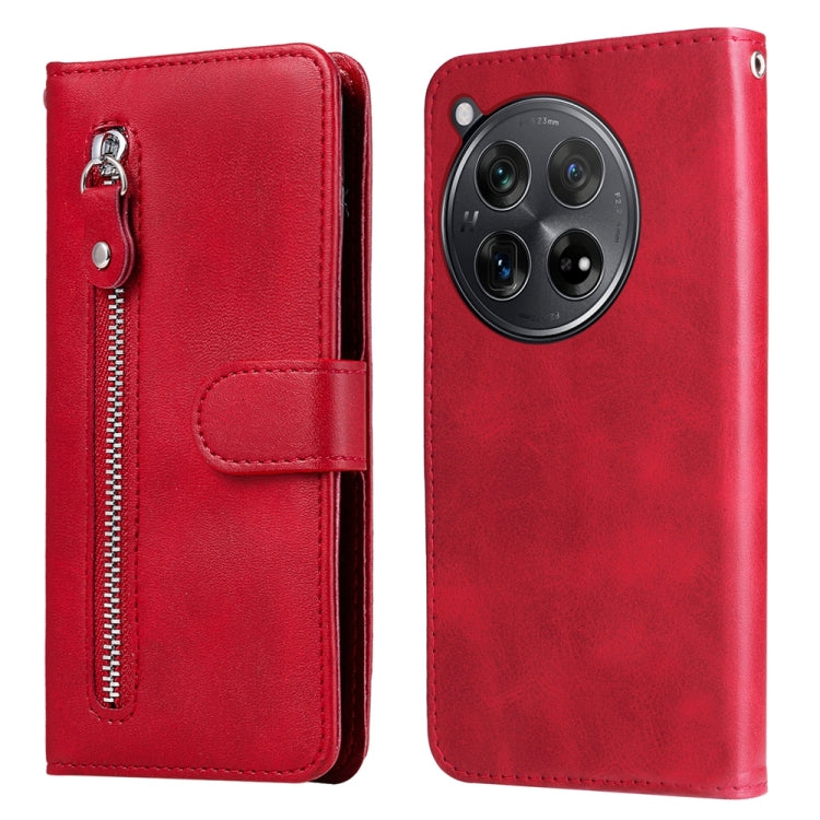 Fashion Calf Texture Zipper Leather Phone Case, For OnePlus 12R, For OnePlus 12, For OnePlus Nord CE3, For OnePlus Nord CE 3 Lite/Nord N30