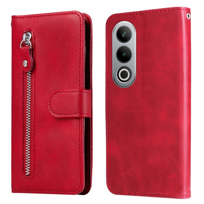 Fashion Calf Texture Zipper Leather Phone Case, For OnePlus Ace 3 Pro, For OnePlus Nord CE4 Lite, For OnePlus Ace 3V, For OnePlus Nord CE4