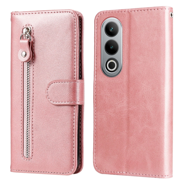 Fashion Calf Texture Zipper Leather Phone Case, For OnePlus Ace 3 Pro, For OnePlus Nord CE4 Lite, For OnePlus Ace 3V, For OnePlus Nord CE4