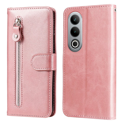 Fashion Calf Texture Zipper Leather Phone Case, For OnePlus Ace 3 Pro, For OnePlus Nord CE4 Lite, For OnePlus Ace 3V, For OnePlus Nord CE4