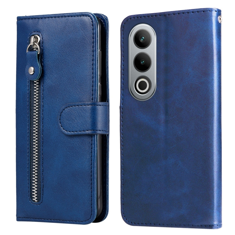 Fashion Calf Texture Zipper Leather Phone Case, For OnePlus Ace 3 Pro, For OnePlus Nord CE4 Lite, For OnePlus Ace 3V, For OnePlus Nord CE4