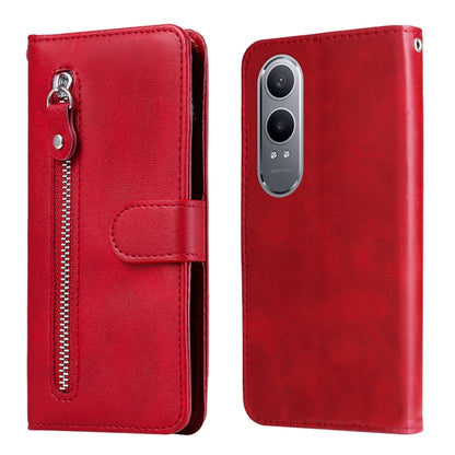 Fashion Calf Texture Zipper Leather Phone Case, For OnePlus Ace 3 Pro, For OnePlus Nord CE4 Lite, For OnePlus Ace 3V, For OnePlus Nord CE4