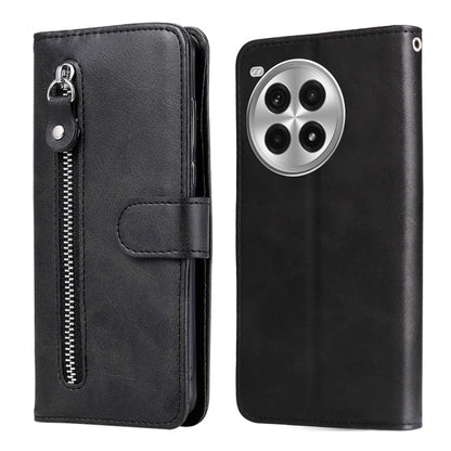 Fashion Calf Texture Zipper Leather Phone Case, For OnePlus Ace 3 Pro, For OnePlus Nord CE4 Lite, For OnePlus Ace 3V, For OnePlus Nord CE4