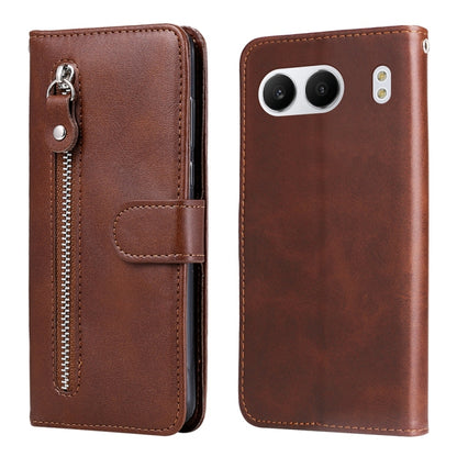 Fashion Calf Texture Zipper Leather Phone Case, For OnePlus Ace 5 Racing / Nord CE5, For OnePlus 13R / Ace 5 / Ace 5 Pro, For OnePlus 13, For OnePlus Nord 4