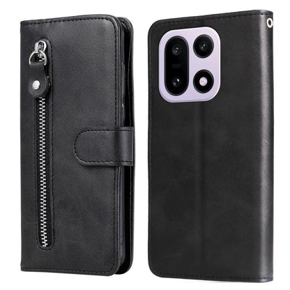 Fashion Calf Texture Zipper Leather Phone Case, For OnePlus Turbo 6V / Turbo 6, For OnePlus Ace 6 / 15R, For OnePlus 15, For OnePlus Ace 5 Ultra / Nord 5