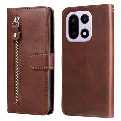 Fashion Calf Texture Zipper Leather Phone Case, For OnePlus Turbo 6V / Turbo 6, For OnePlus Ace 6 / 15R, For OnePlus 15, For OnePlus Ace 5 Ultra / Nord 5