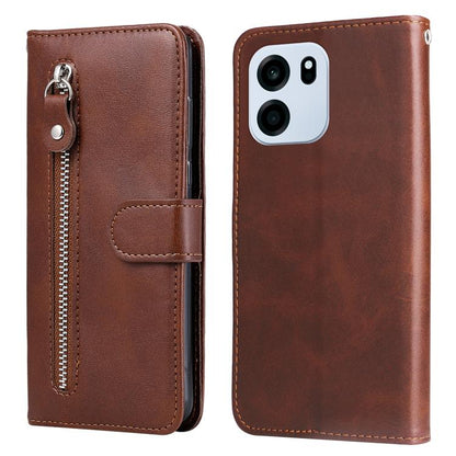 Fashion Calf Texture Zipper Leather Phone Case, For OnePlus Turbo 6V / Turbo 6, For OnePlus Ace 6 / 15R, For OnePlus 15, For OnePlus Ace 5 Ultra / Nord 5
