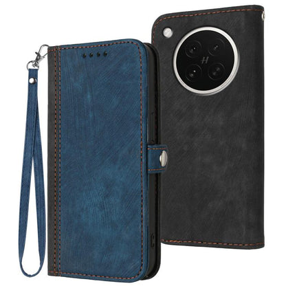Side Buckle Double Fold Hand Strap Leather Phone Case, For OPPO Find X9 Pro, For OPPO K13 5G, For OPPO Find X8s+, For OPPO Find X8s