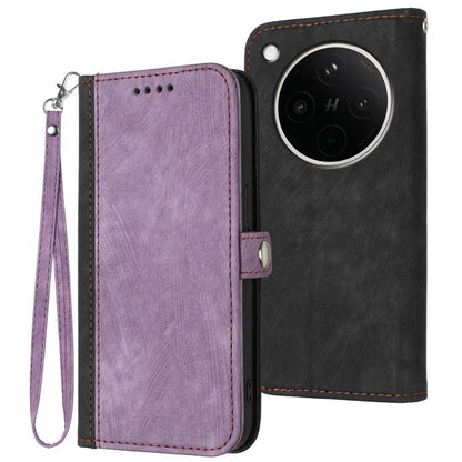 Side Buckle Double Fold Hand Strap Leather Phone Case, For OPPO Find X9 Pro, For OPPO K13 5G, For OPPO Find X8s+, For OPPO Find X8s
