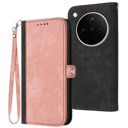 Side Buckle Double Fold Hand Strap Leather Phone Case, For OPPO Find X9 Pro, For OPPO K13 5G, For OPPO Find X8s+, For OPPO Find X8s