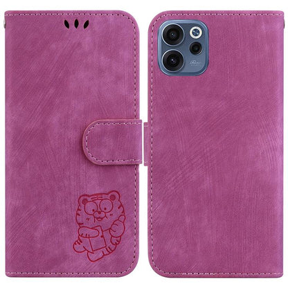 Little Tiger Embossed Leather Phone Case, For OPPO A6 / A6s / A6t / A6x 4G / 5G Global, For OPPO Reno15 Pro Max 5G / Reno15 Pro India, For OPPO Reno15 Pro 5G / Reno15 Pro Mini 5G, For OPPO Reno15 F 5G Global