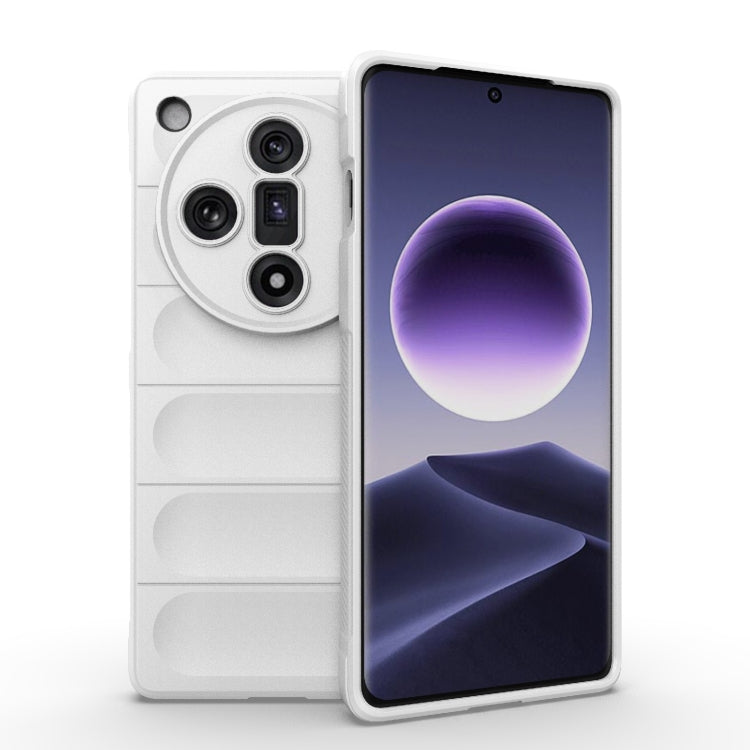 Magic Shield TPU + Flannel Phone Case, For OPPO Reno11 F 5G Global, For OPPO Find X7 5G