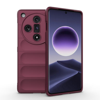 Magic Shield TPU + Flannel Phone Case, For OPPO Reno11 F 5G Global, For OPPO Find X7 5G