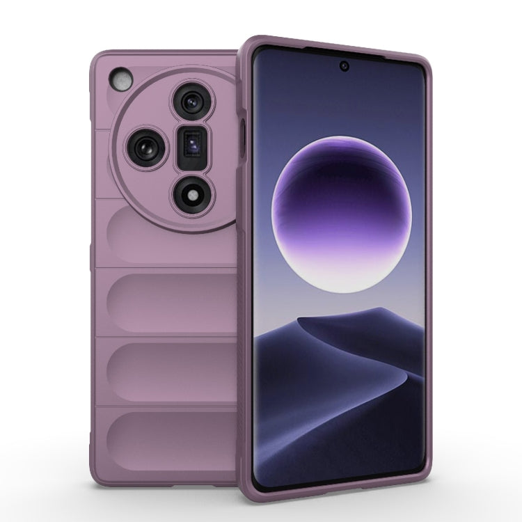 Magic Shield TPU + Flannel Phone Case, For OPPO Reno11 F 5G Global, For OPPO Find X7 5G