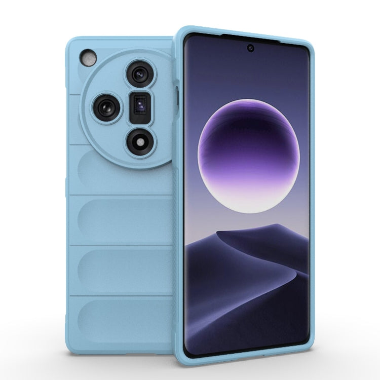 Magic Shield TPU + Flannel Phone Case, For OPPO Reno11 F 5G Global, For OPPO Find X7 5G