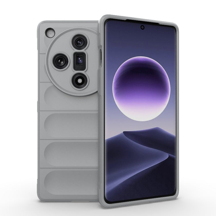 Magic Shield TPU + Flannel Phone Case, For OPPO Reno11 F 5G Global, For OPPO Find X7 5G