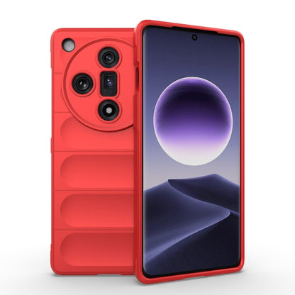 Magic Shield TPU + Flannel Phone Case, For OPPO Reno11 F 5G Global, For OPPO Find X7 5G