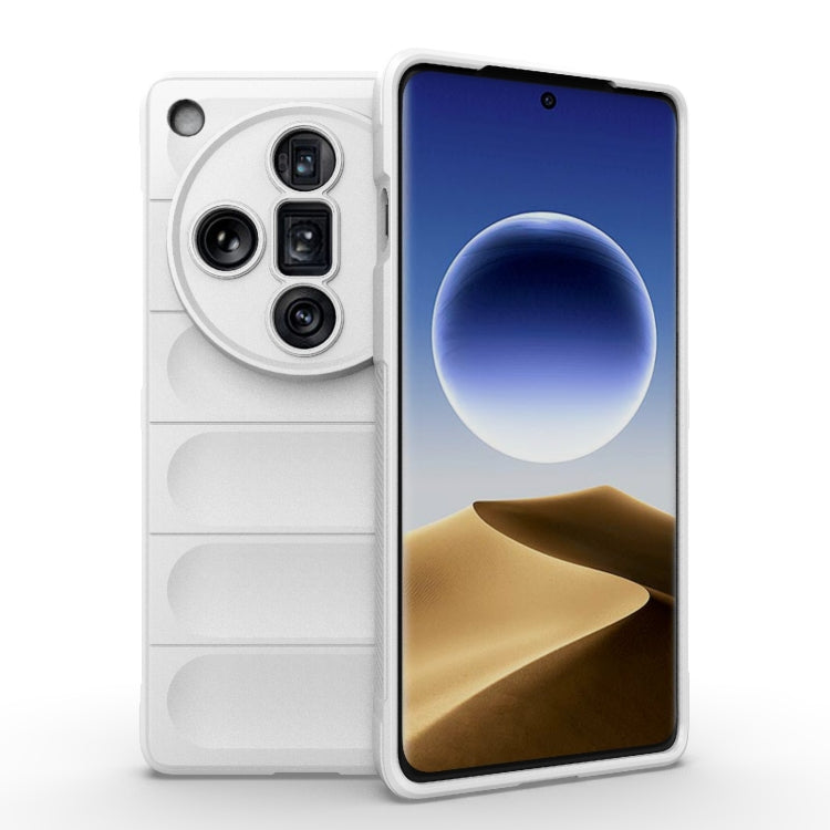 Magic Shield TPU + Flannel Phone Case, For OPPO Reno11 5G Global, For OPPO Find X7 Ultra 5G