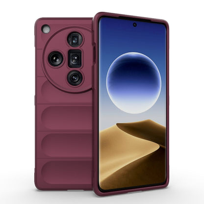 Magic Shield TPU + Flannel Phone Case, For OPPO Reno11 5G Global, For OPPO Find X7 Ultra 5G