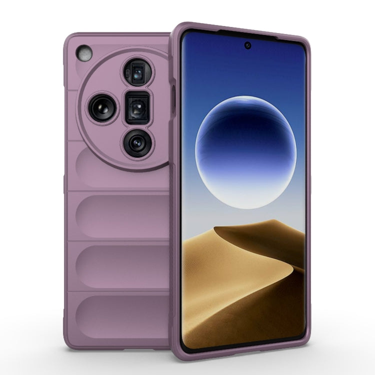 Magic Shield TPU + Flannel Phone Case, For OPPO Reno11 5G Global, For OPPO Find X7 Ultra 5G