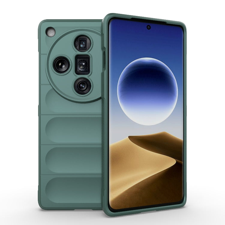 Magic Shield TPU + Flannel Phone Case, For OPPO Reno11 5G Global, For OPPO Find X7 Ultra 5G