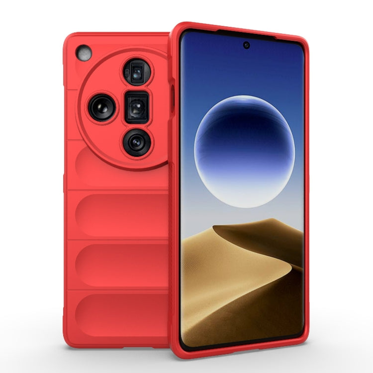 Magic Shield TPU + Flannel Phone Case, For OPPO Reno11 5G Global, For OPPO Find X7 Ultra 5G