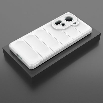 Magic Shield TPU + Flannel Phone Case, For OPPO Reno11 5G Global, For OPPO Find X7 Ultra 5G