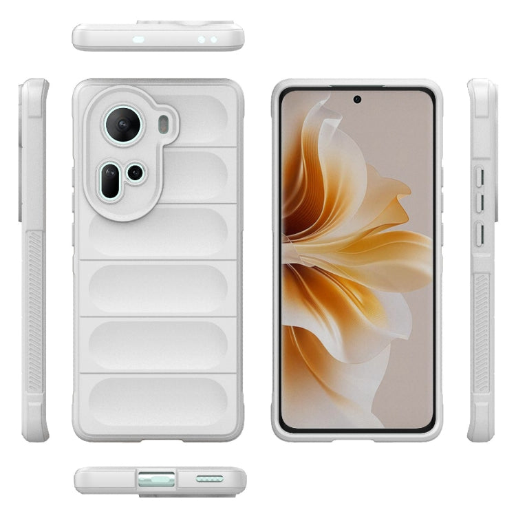 Magic Shield TPU + Flannel Phone Case, For OPPO Reno11 5G Global, For OPPO Find X7 Ultra 5G
