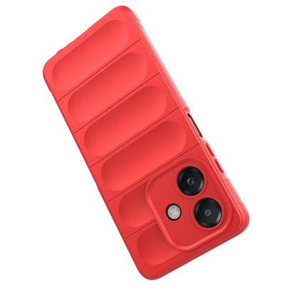 Magic Shield TPU + Flannel Phone Case, For OPPO A3X 5G India, For OPPO Reno12 F 5G Global