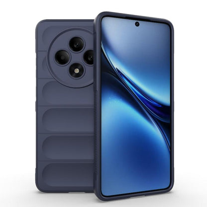 Magic Shield TPU + Flannel Phone Case, For OPPO A3X 5G India, For OPPO Reno12 F 5G Global