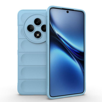Magic Shield TPU + Flannel Phone Case, For OPPO A3X 5G India, For OPPO Reno12 F 5G Global