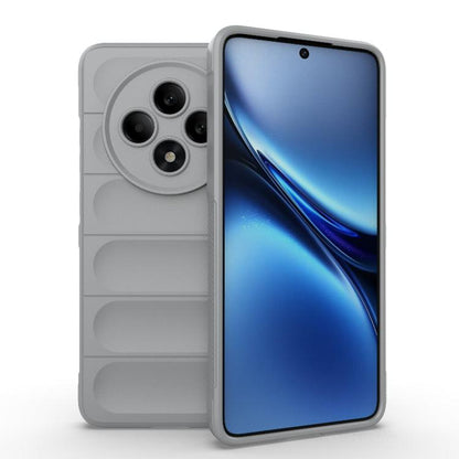 Magic Shield TPU + Flannel Phone Case, For OPPO A3X 5G India, For OPPO Reno12 F 5G Global