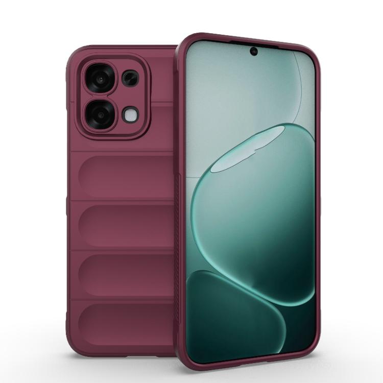 Magic Shield TPU + Flannel Phone Case, For OPPO F31 Pro 5G India, For OPPO F31 5G Global