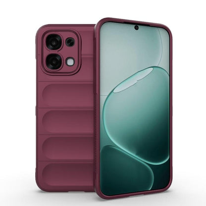 Magic Shield TPU + Flannel Phone Case, For OPPO F31 Pro 5G India, For OPPO F31 5G Global