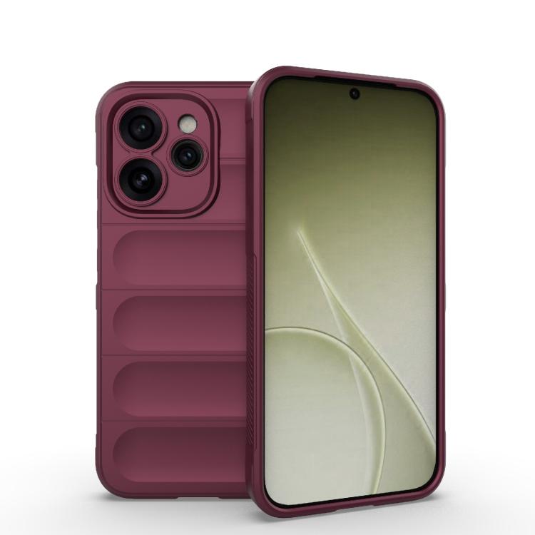 Magic Shield TPU + Flannel Phone Case, For OPPO Reno15 Pro 5G Global, For OPPO F31 Pro+ 5G India