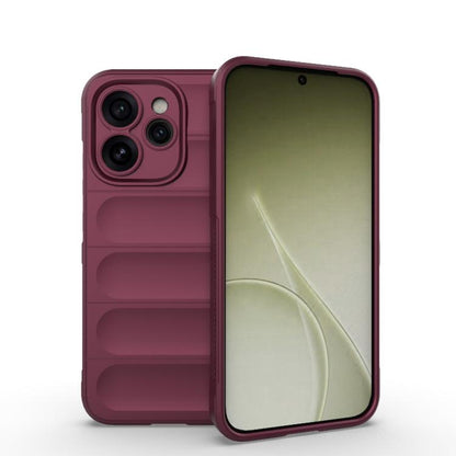 Magic Shield TPU + Flannel Phone Case, For OPPO Reno15 Pro 5G Global, For OPPO F31 Pro+ 5G India