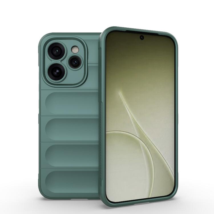 Magic Shield TPU + Flannel Phone Case, For OPPO Reno15 Pro 5G Global, For OPPO F31 Pro+ 5G India
