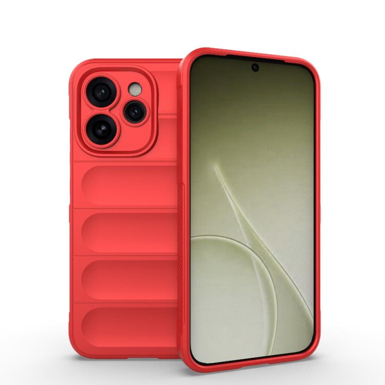 Magic Shield TPU + Flannel Phone Case, For OPPO Reno15 Pro 5G Global, For OPPO F31 Pro+ 5G India