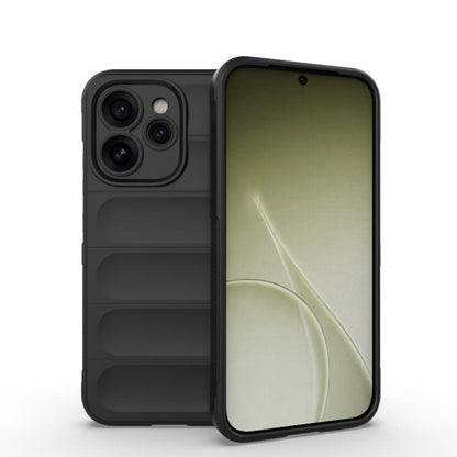 Magic Shield TPU + Flannel Phone Case, For OPPO Reno15 Pro 5G Global, For OPPO F31 Pro+ 5G India