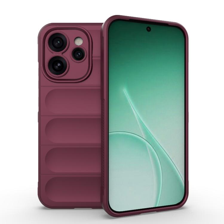 Magic Shield TPU + Flannel Phone Case, For OPPO Reno15 F 5G, For OPPO Reno15 Pro Max 5G Global