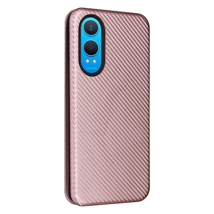 Carbon Fiber Texture Flip Leather Phone Case, For OnePlus Nord CE4 Lite, For OnePlus 12, For OnePlus Nord CE 3