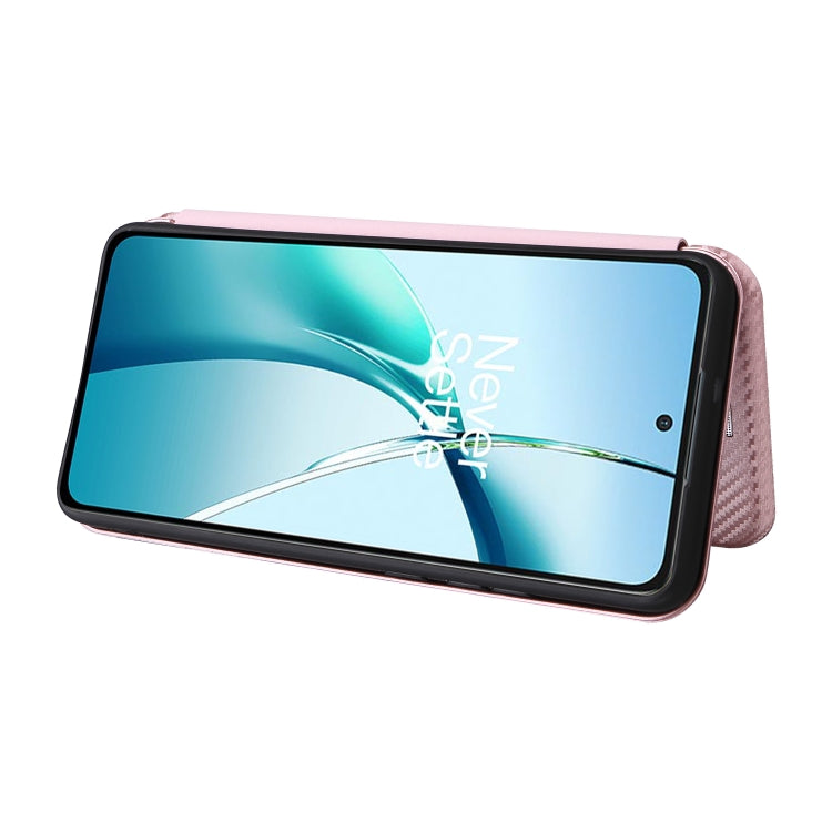 Carbon Fiber Texture Flip Leather Phone Case, For OnePlus Nord CE4 Lite, For OnePlus 12, For OnePlus Nord CE 3
