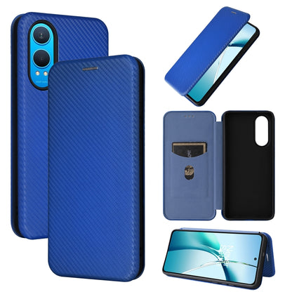Carbon Fiber Texture Flip Leather Phone Case, For OnePlus Nord CE4 Lite, For OnePlus 12, For OnePlus Nord CE 3