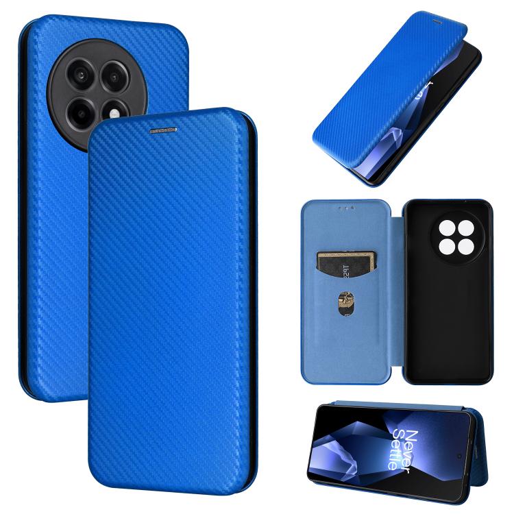 Carbon Fiber Texture Flip Leather Phone Case, For OnePlus 13T, For OnePlus Ace 5 Pro, For OnePlus 13, For OnePlus Nord 4 5G