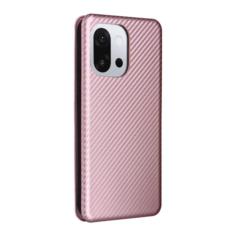 Carbon Fiber Texture Flip Leather Phone Case, For OnePlus 13T, For OnePlus Ace 5 Pro, For OnePlus 13, For OnePlus Nord 4 5G